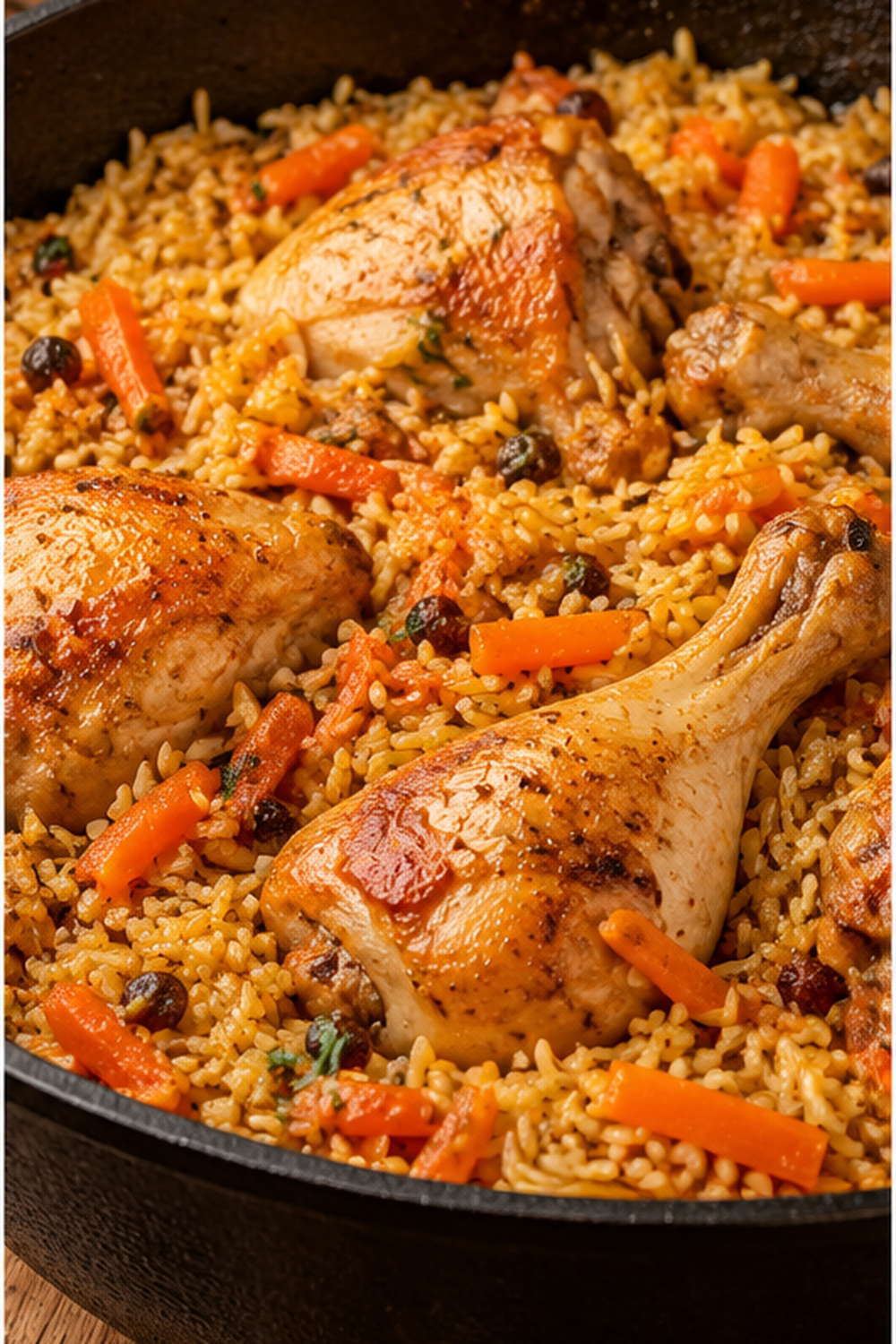 Golden Chicken Plov